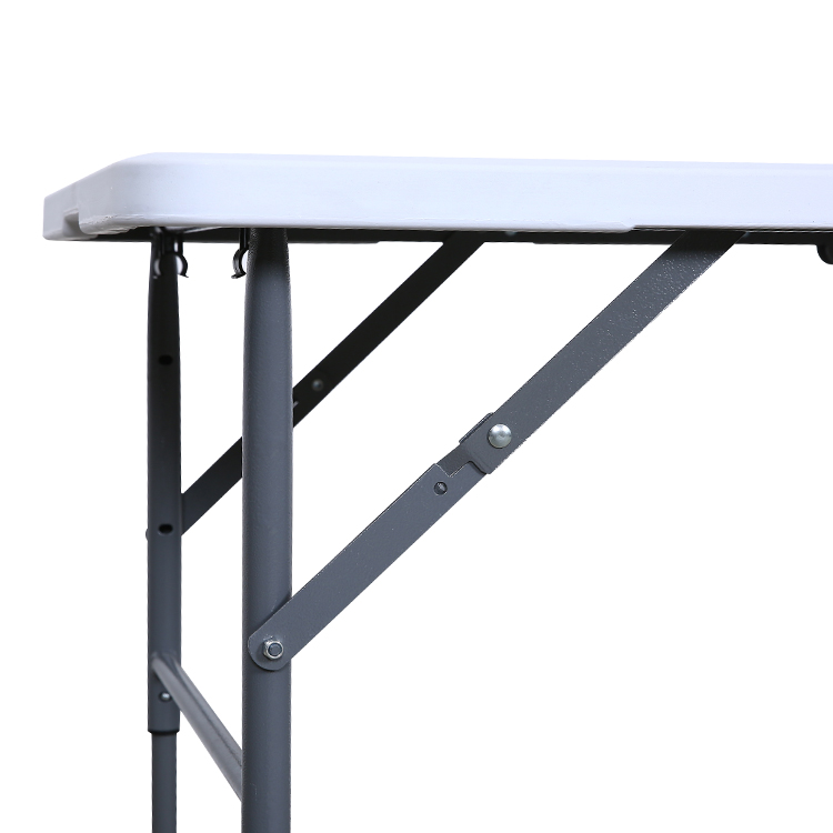 4FT Adjustable-Height Folding Table