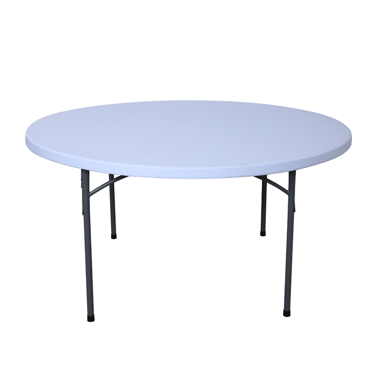 5ft Round Folding Table, Round Plastic Catering Tables