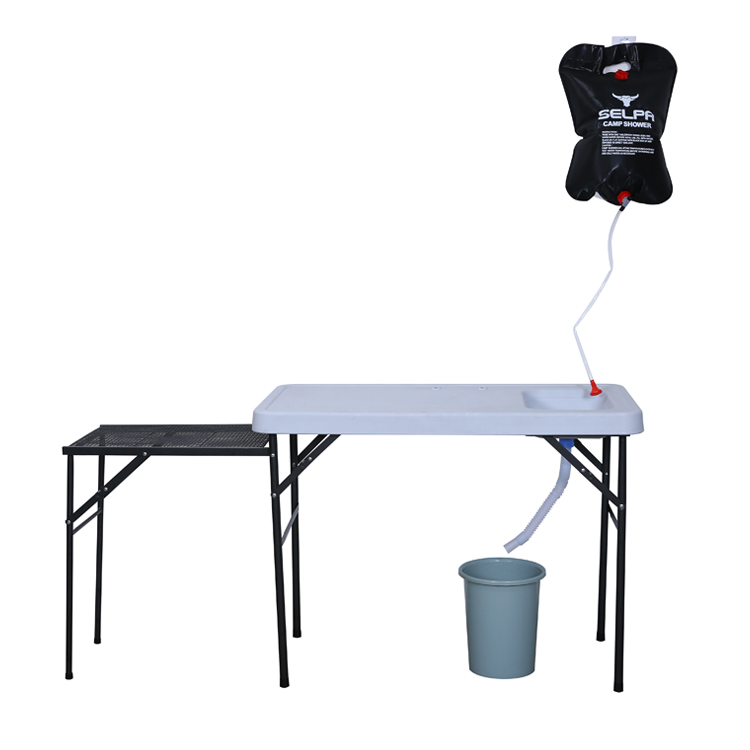 BBQ Table with water container
